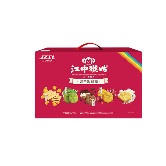 江中猴姑 彩虹饼干礼盒