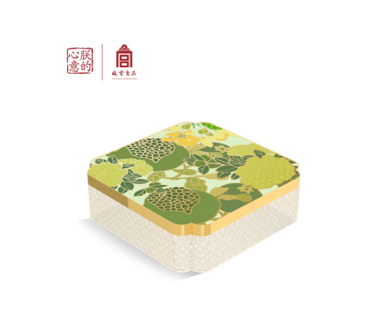 故宫-珎宝盒·青澄月饼礼盒-380g