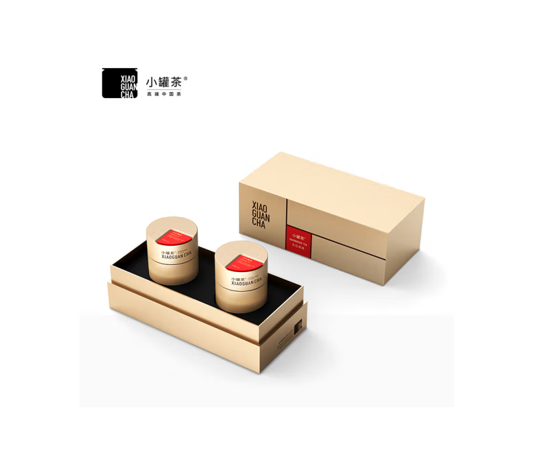 小罐茶 商务系列多泡装  金罐（大红袍）-80g