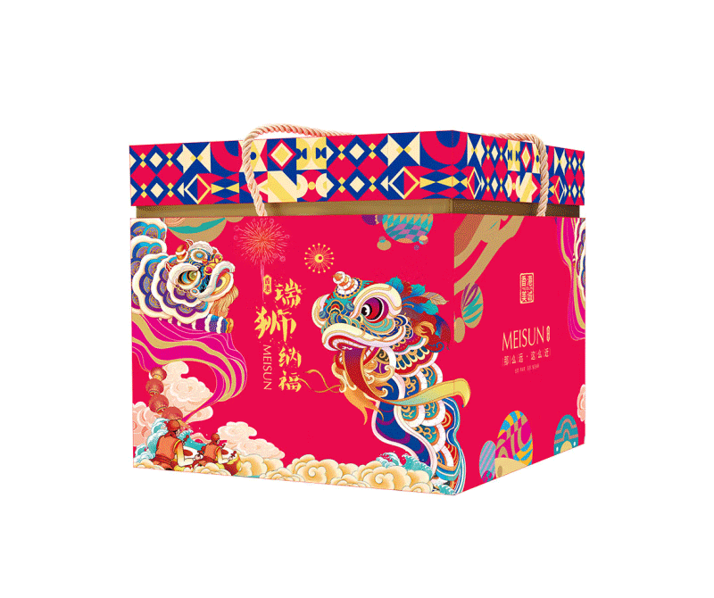 香港美诚  瑞狮·纳福  饼干礼盒 1.103kg