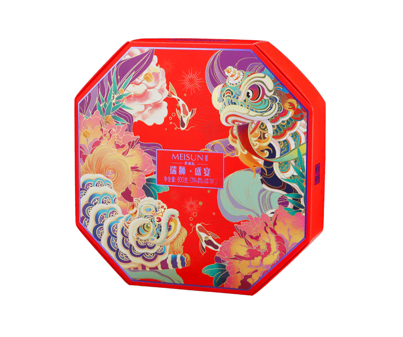 香港美诚  瑞狮·盛宴 饼干礼盒 800g